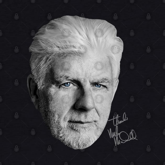 MICHAEL MCDONALD BLACK WHITE by jamedleo